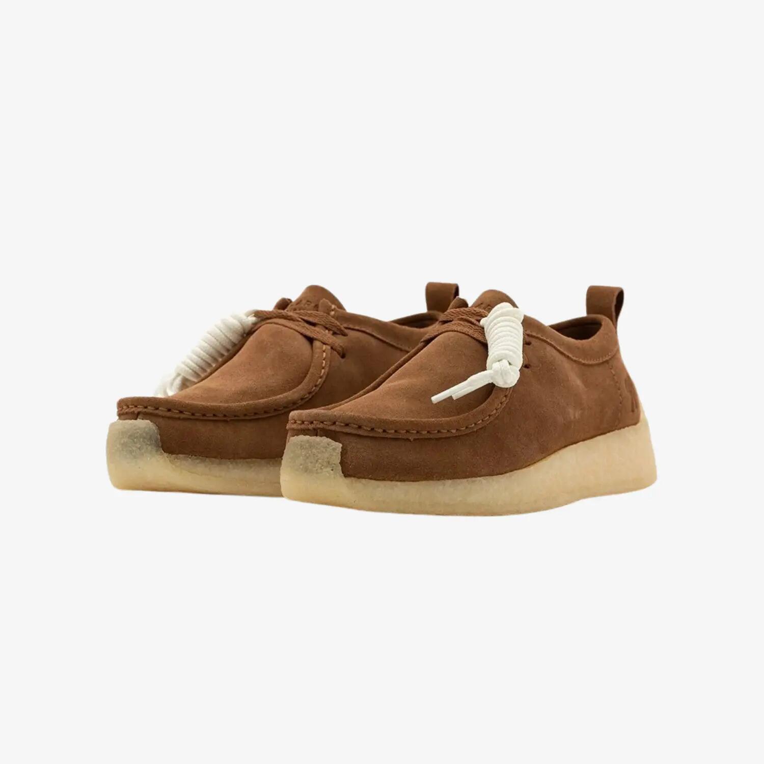 Pantofi casual bărbați Clarks Originals Rossendale din piele light brown 2/4
