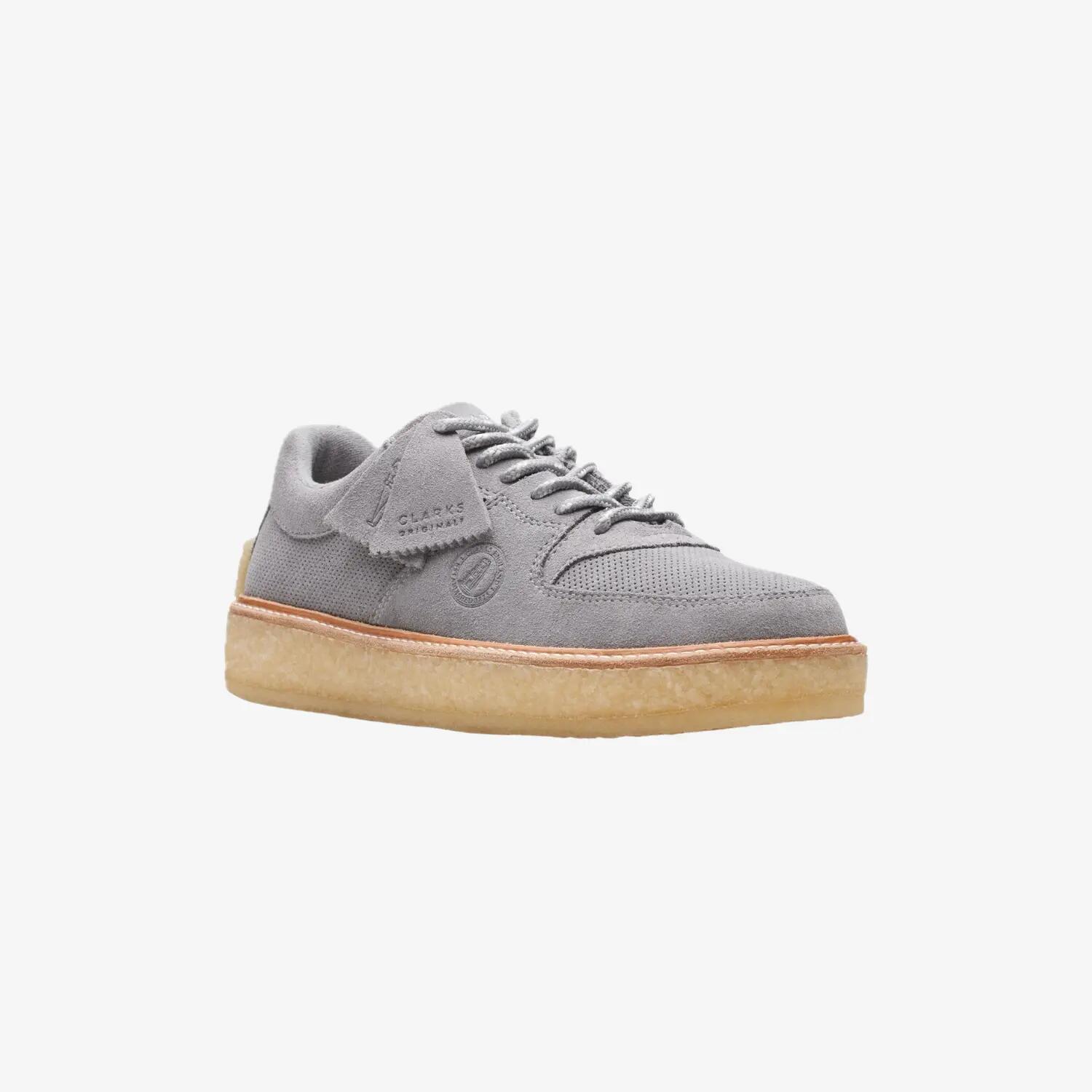 Clarks Sandford Derby din piele întoarsă gri - 8th Street 4/4