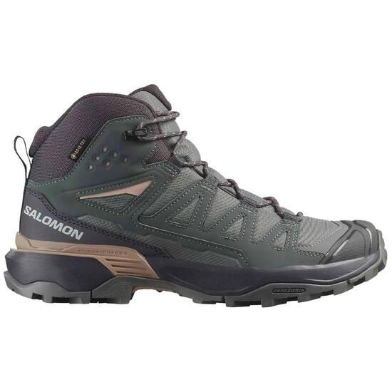 Botas Salomon modelo Botas Salomon X Ultra 360 Mid GORE-TEX gris oscu para mujer