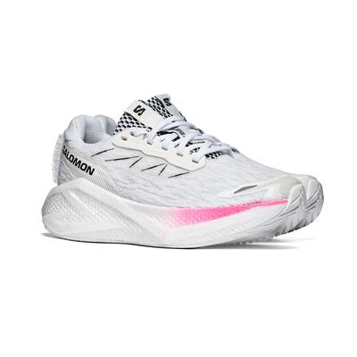 Salomon aero glide 4 wandelschoenen wit/zwart