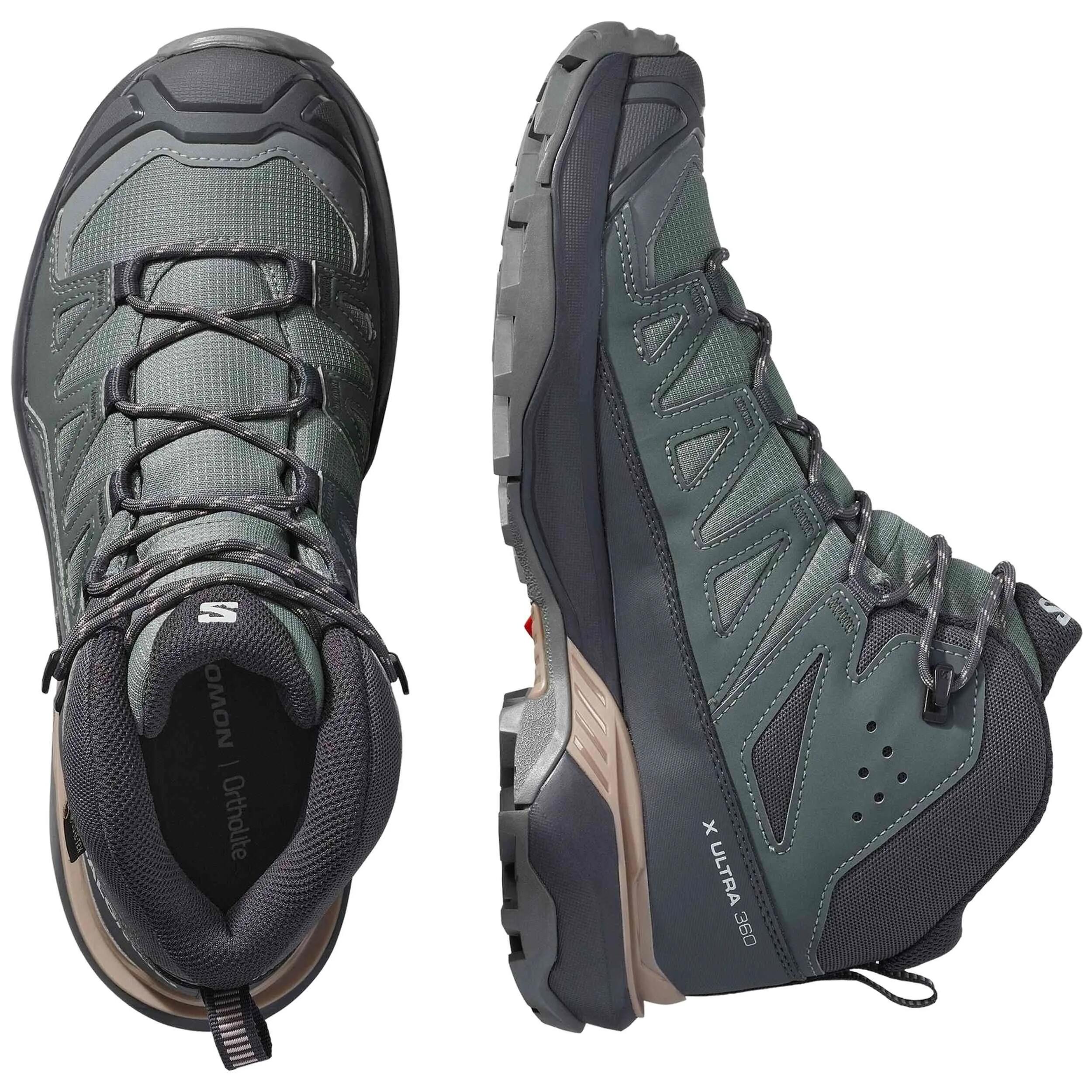 Laarzen Salomon model Botas Salomon X Ultra 360 Mid GORE-TEX gris o voor vrouwen 4/5