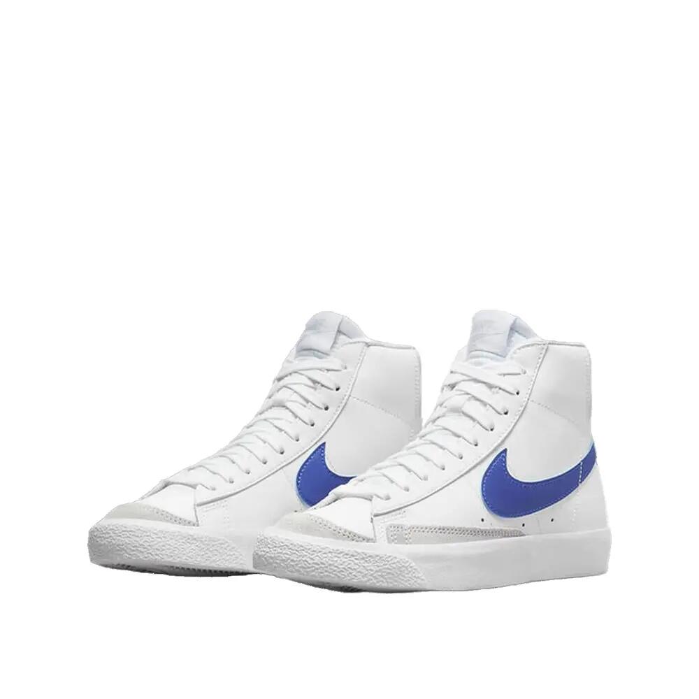 Chaussures Nike Blazer Mid ''77 Blanc/Bleu 3/3