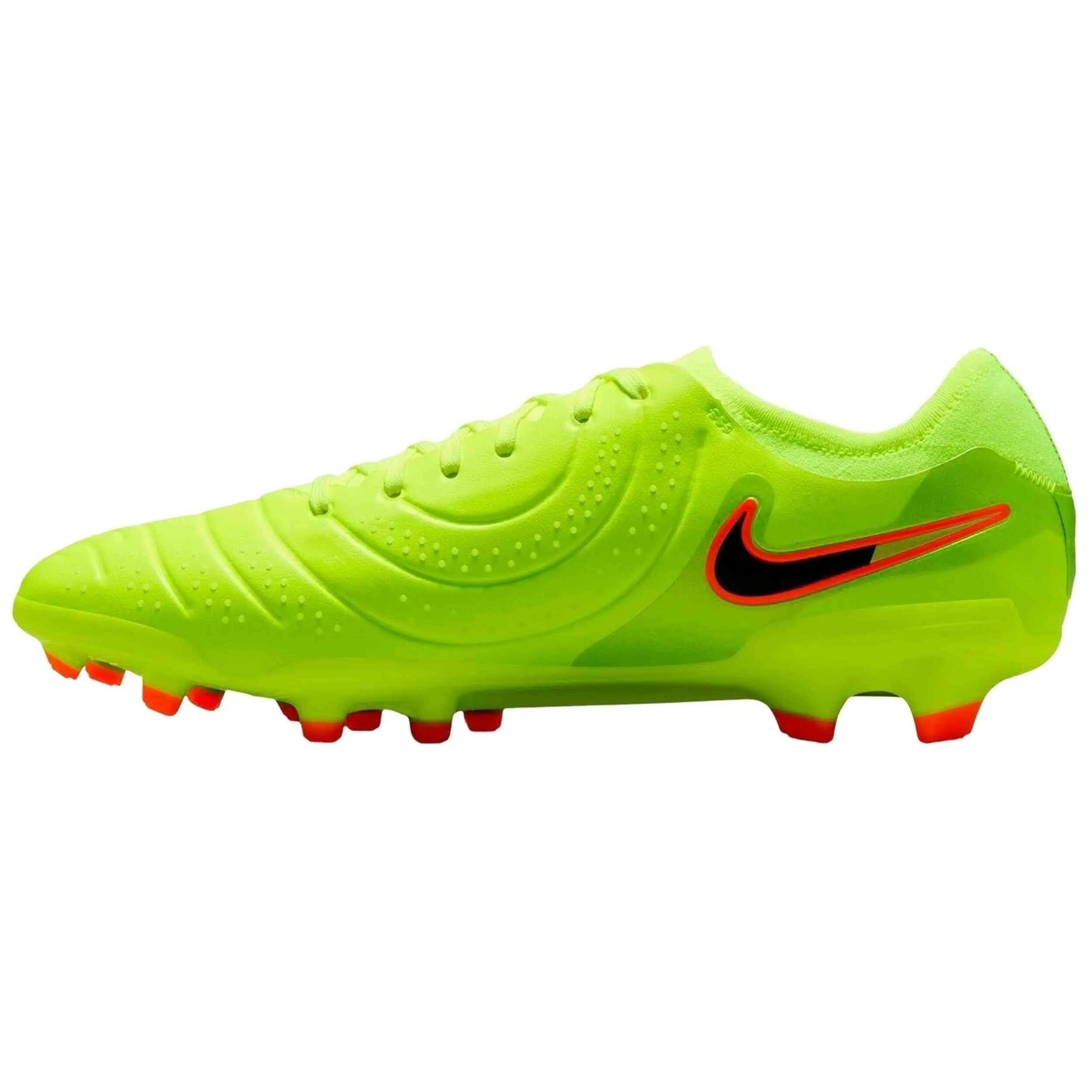 Botas de futbol Nike modelo Phantom GT2 Elite FG "Volt/Black/Total O para hombre 4/5