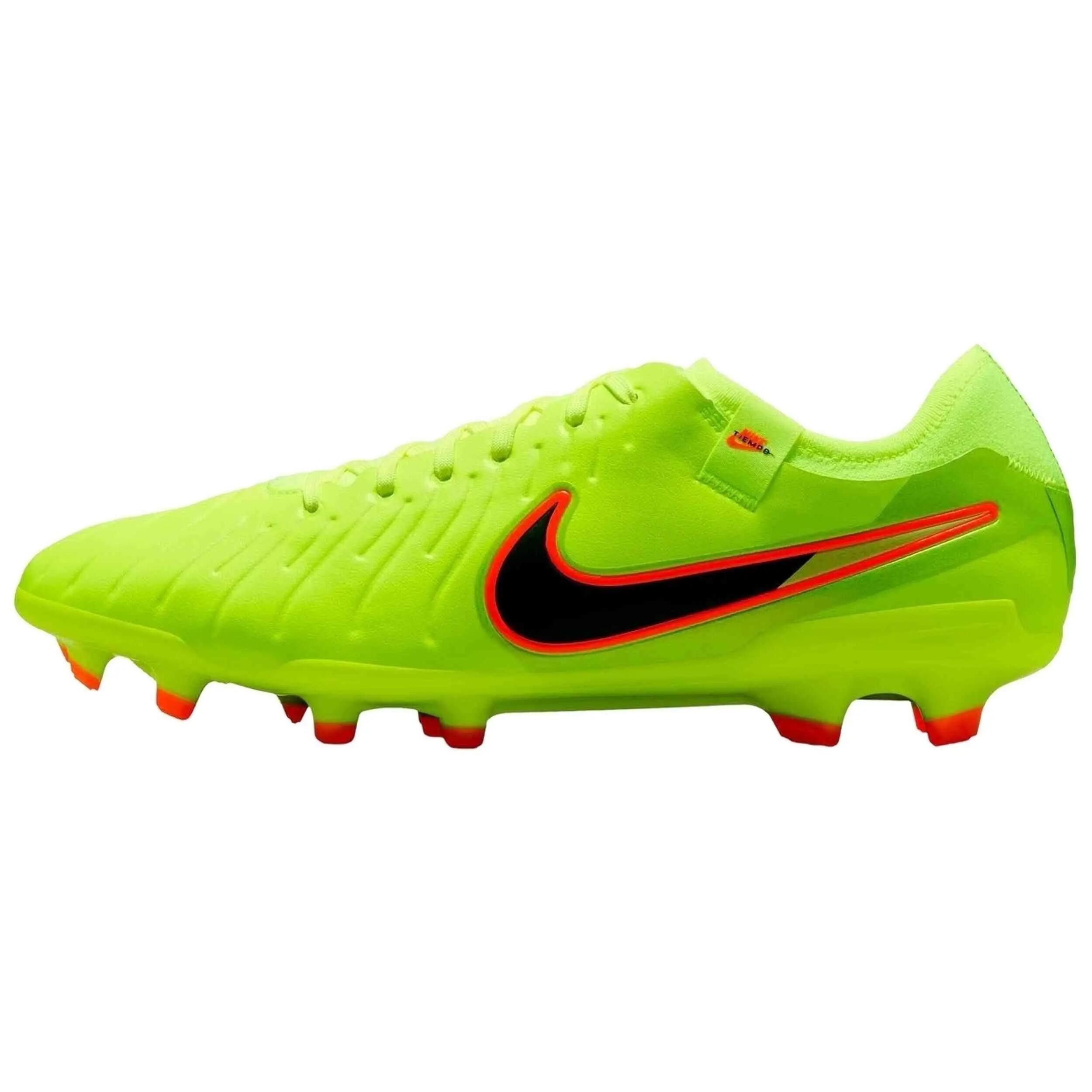 Botas de futbol Nike modelo Phantom GT2 Elite FG "Volt/Black/Total O para hombre 2/5