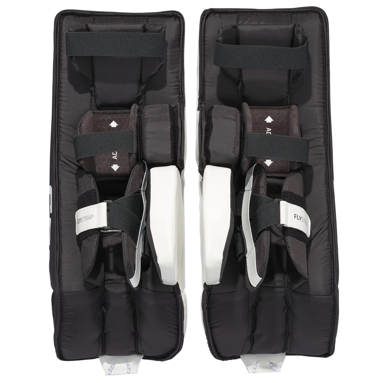 Phenom - Goalie Leg Pads -Youth - White/Black 4/7