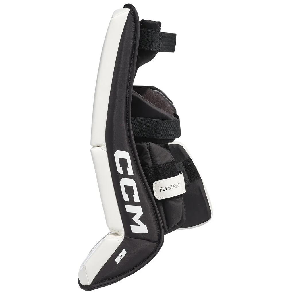 Phenom - Goalie Leg Pads -Youth - White/Black