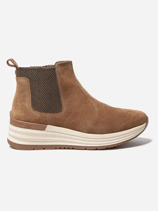 Chelsea boots Femme - TEMARIE Marron
