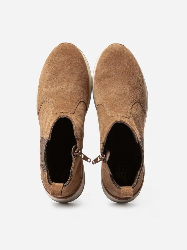 Chelsea boots Femme - TEMARIE Marron 3/4