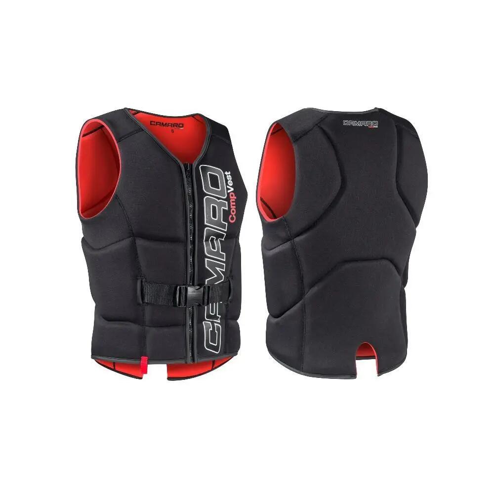 Chaleco neopreno Comp protección impactos wakeboard kite deportes acuáticos 3/4