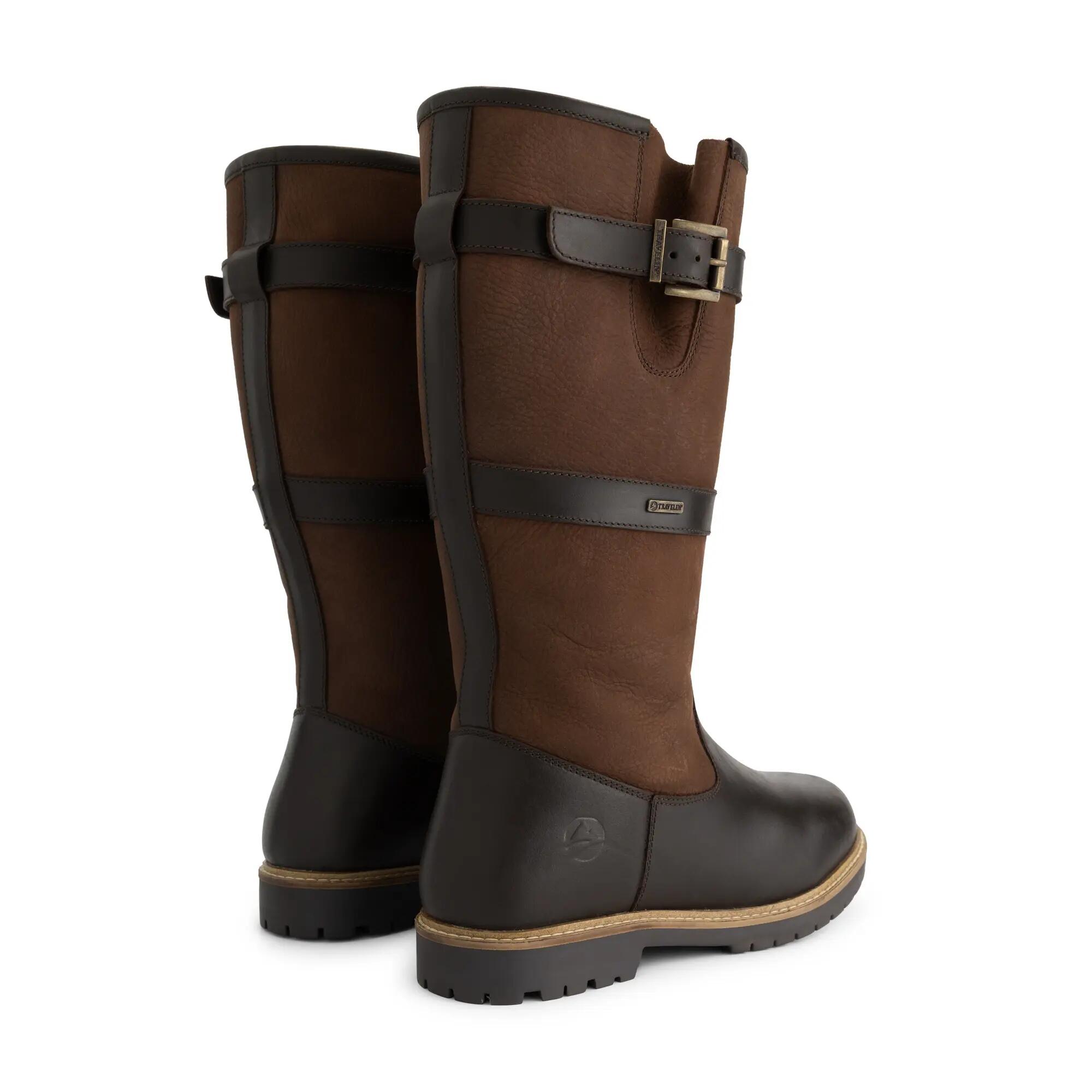 Gronvik Homme - Bottes de plein air - Doublées de laine - Marron foncé 2/6