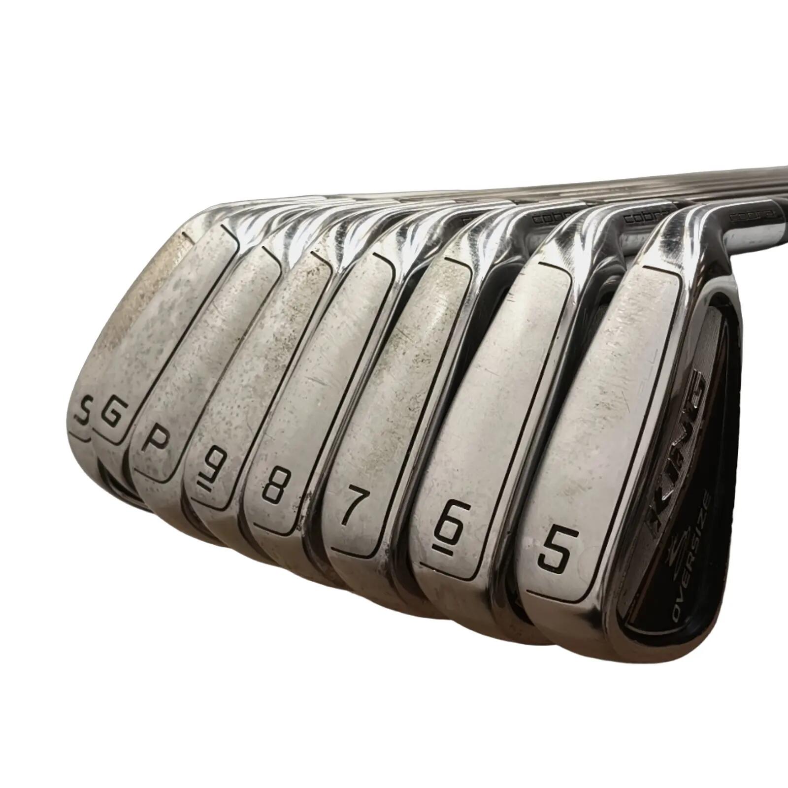Cobra Oversize Eisenset / 5-PW+GW+SW / Flex A-flex / Graphit 3/7