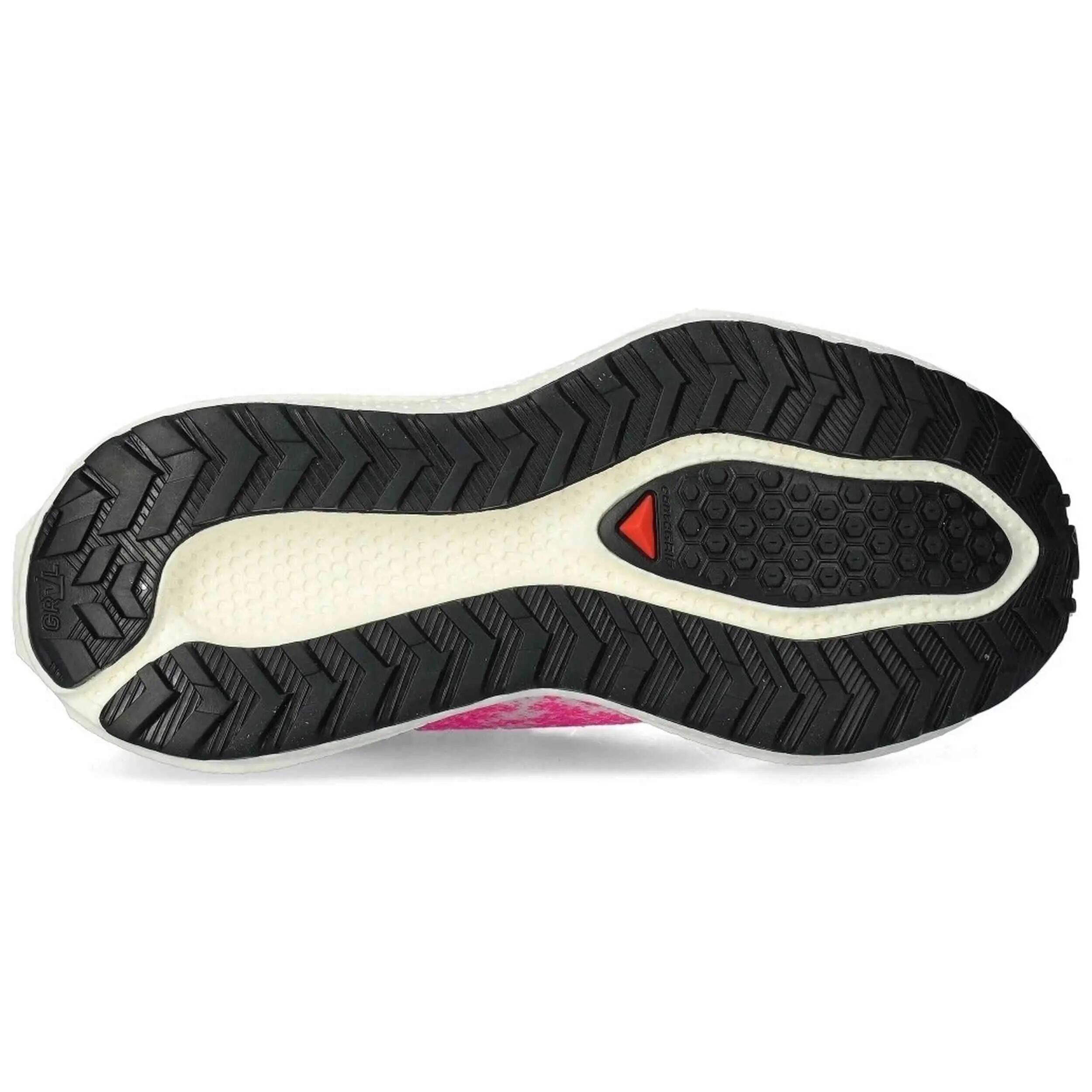 Laufschuhe Salomon Modell AERO GLIDE 4 GRVL "Vanilla Ice/Knockout Pin für frauen 4/5