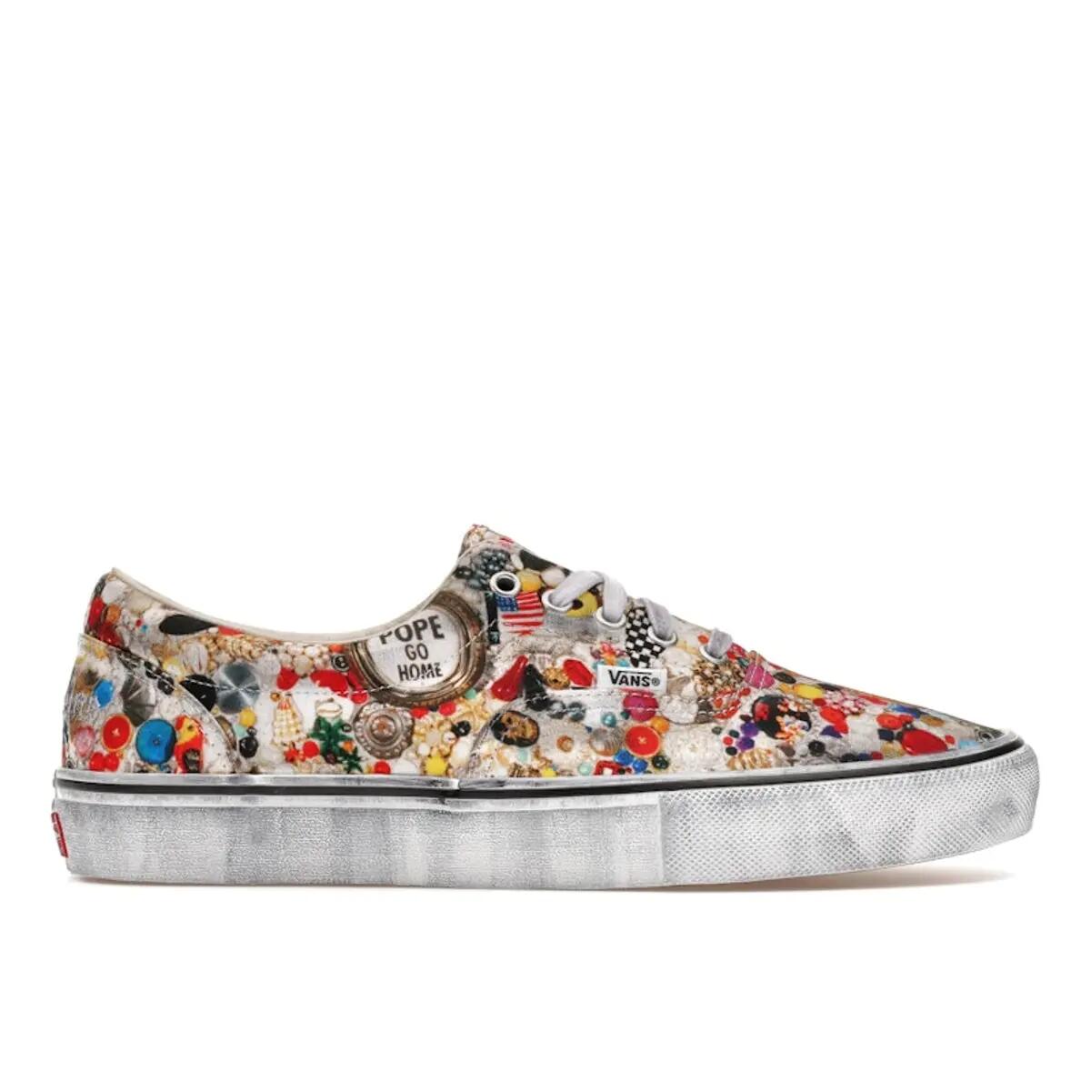 Vans Era Supreme x Mike Kelley White 1/1