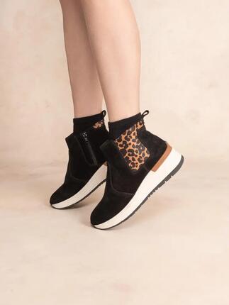 Chelsea boots Femme - TEMARIE Marron