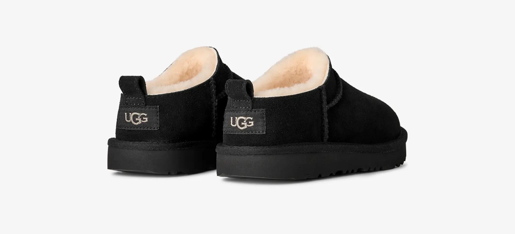UGG Classic Micro Slipper copii, negru 4/5