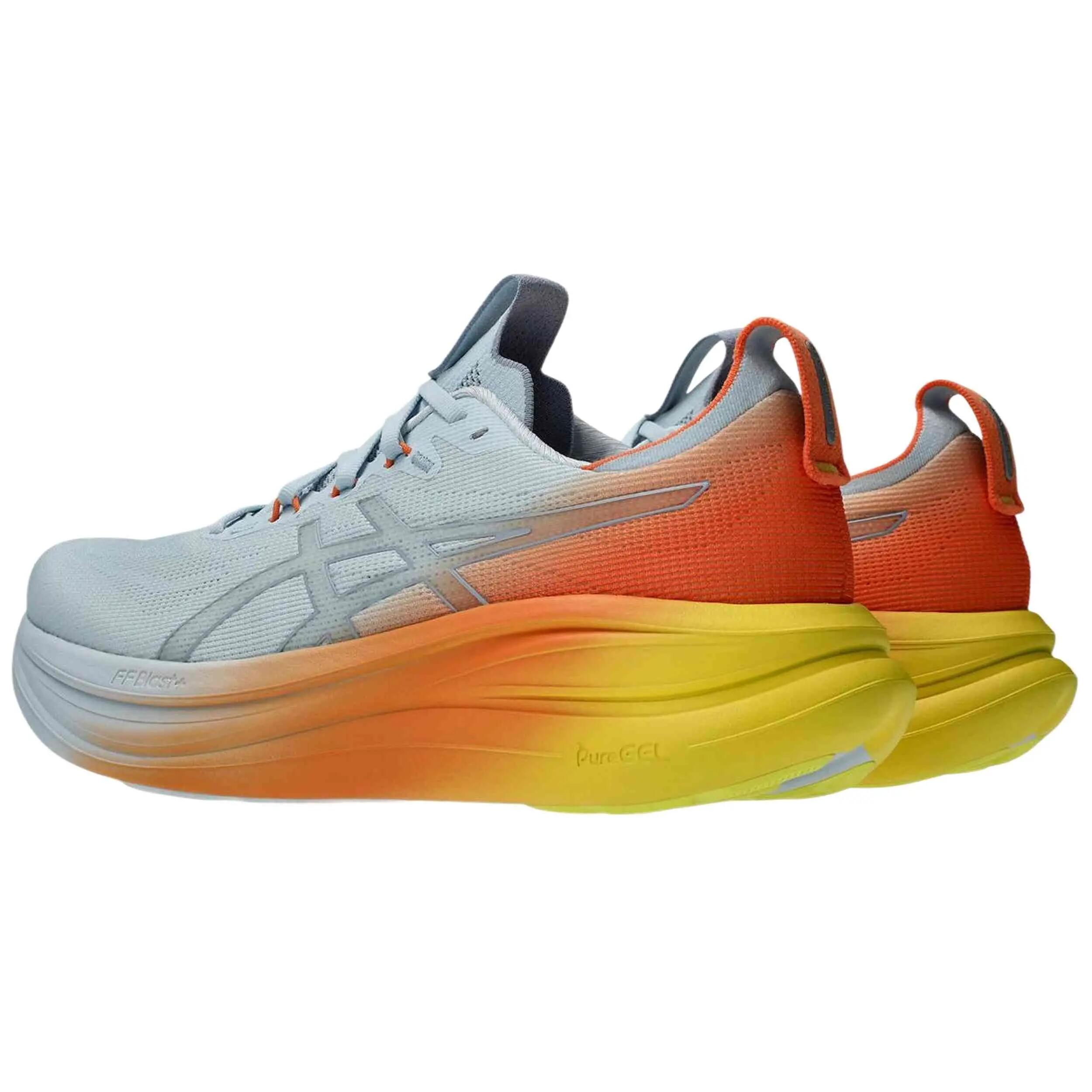 Hardloopschoenen Asics model Gel-Nimbus 28 Sunny Sizzle voor unisex 4/5