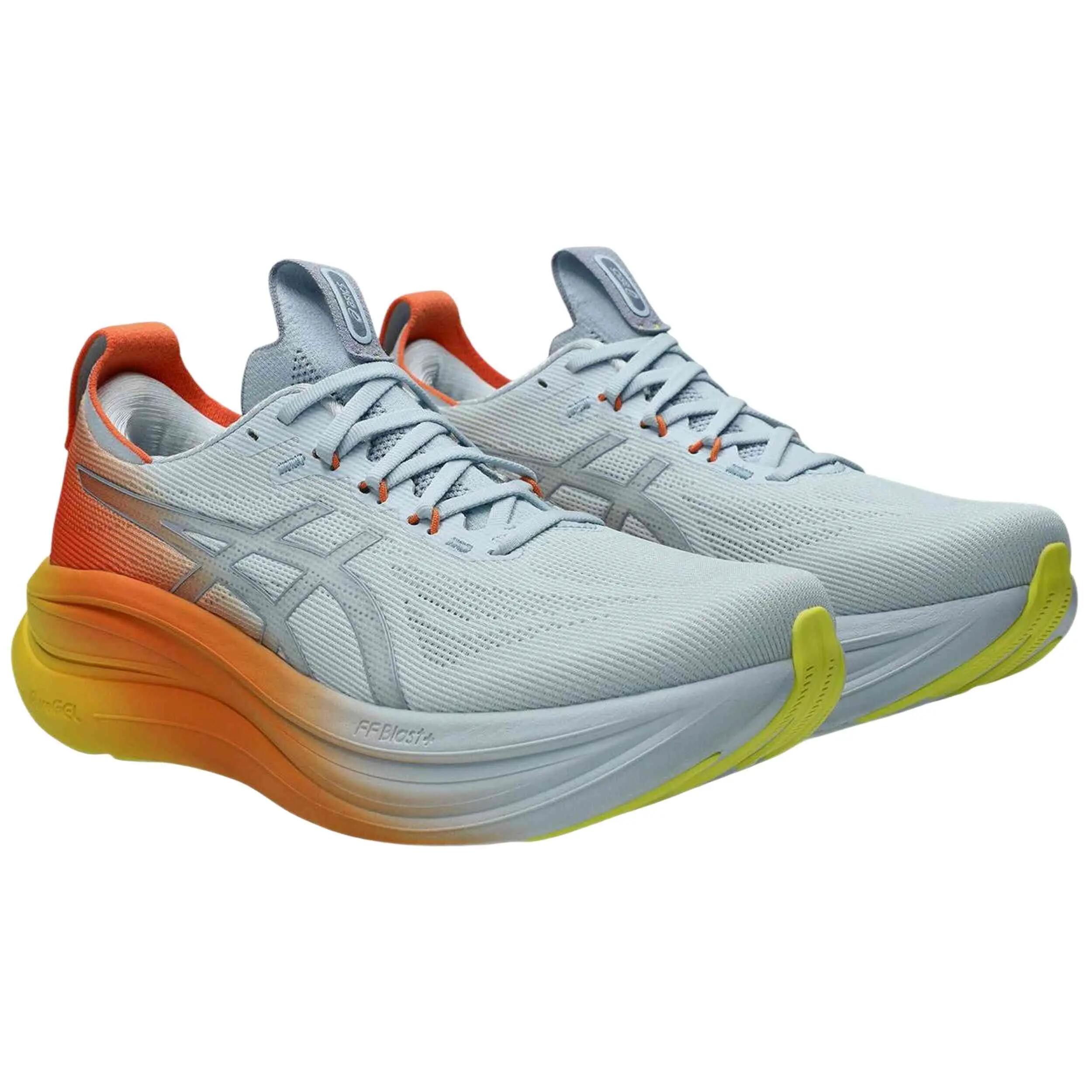 Hardloopschoenen Asics model Gel-Nimbus 28 Sunny Sizzle voor unisex 2/5