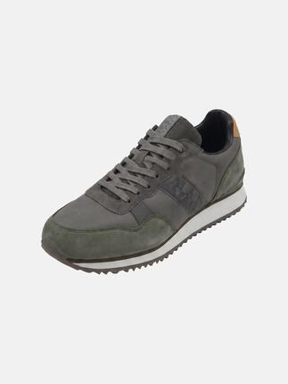 Napapijri Herren-Sneaker grau mit Schnürsenkeln - Casual Platform