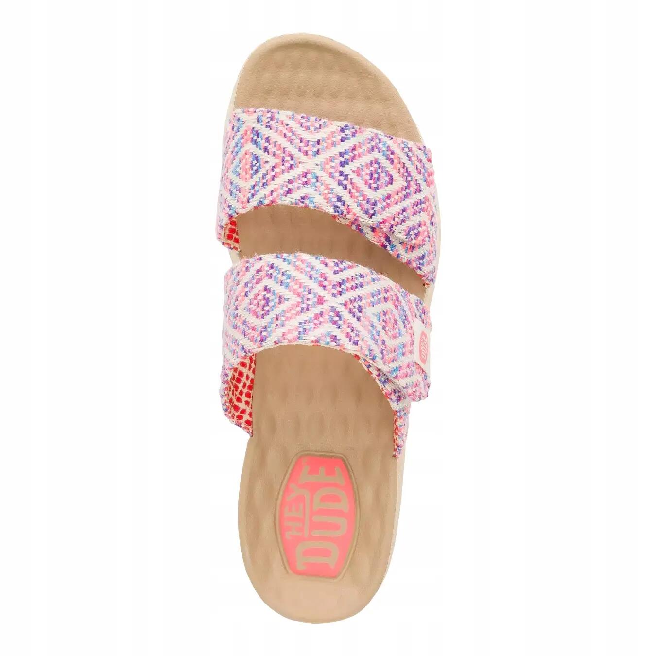 Sandały HEY DUDE DELRAY SLIDE SURF BAJA Wielokolorowy 6/6