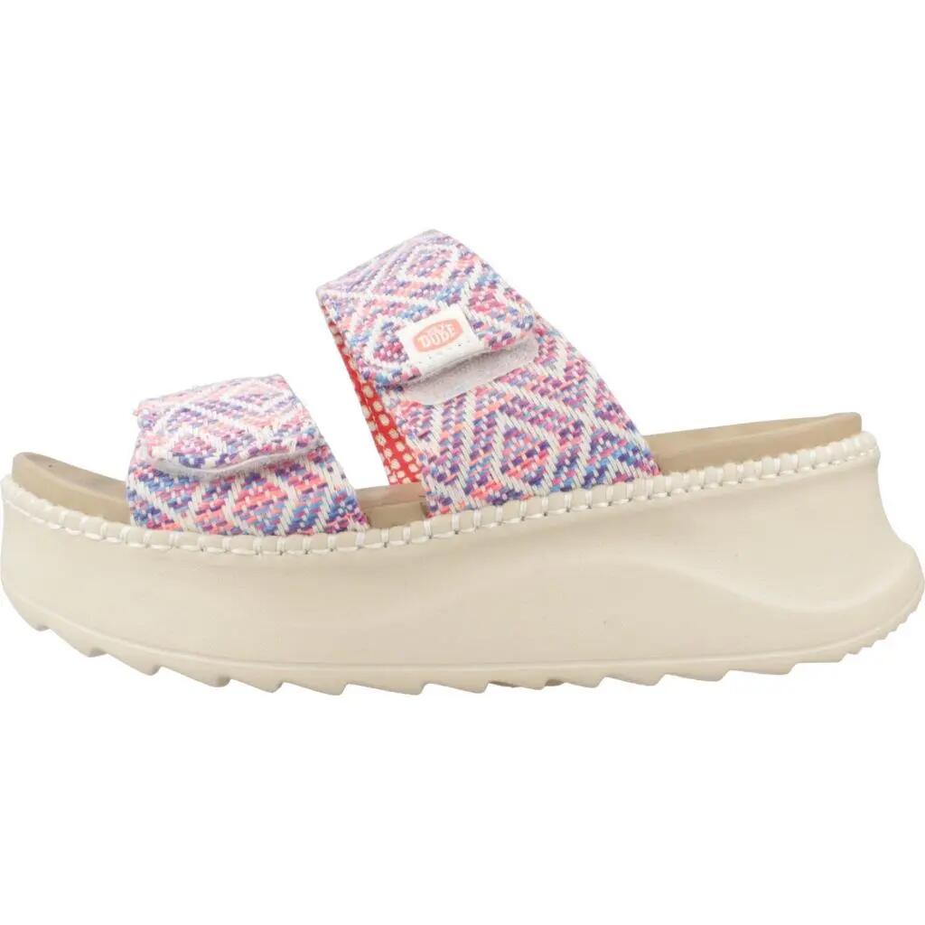 Sandały HEY DUDE DELRAY SLIDE SURF BAJA Wielokolorowy 2/6