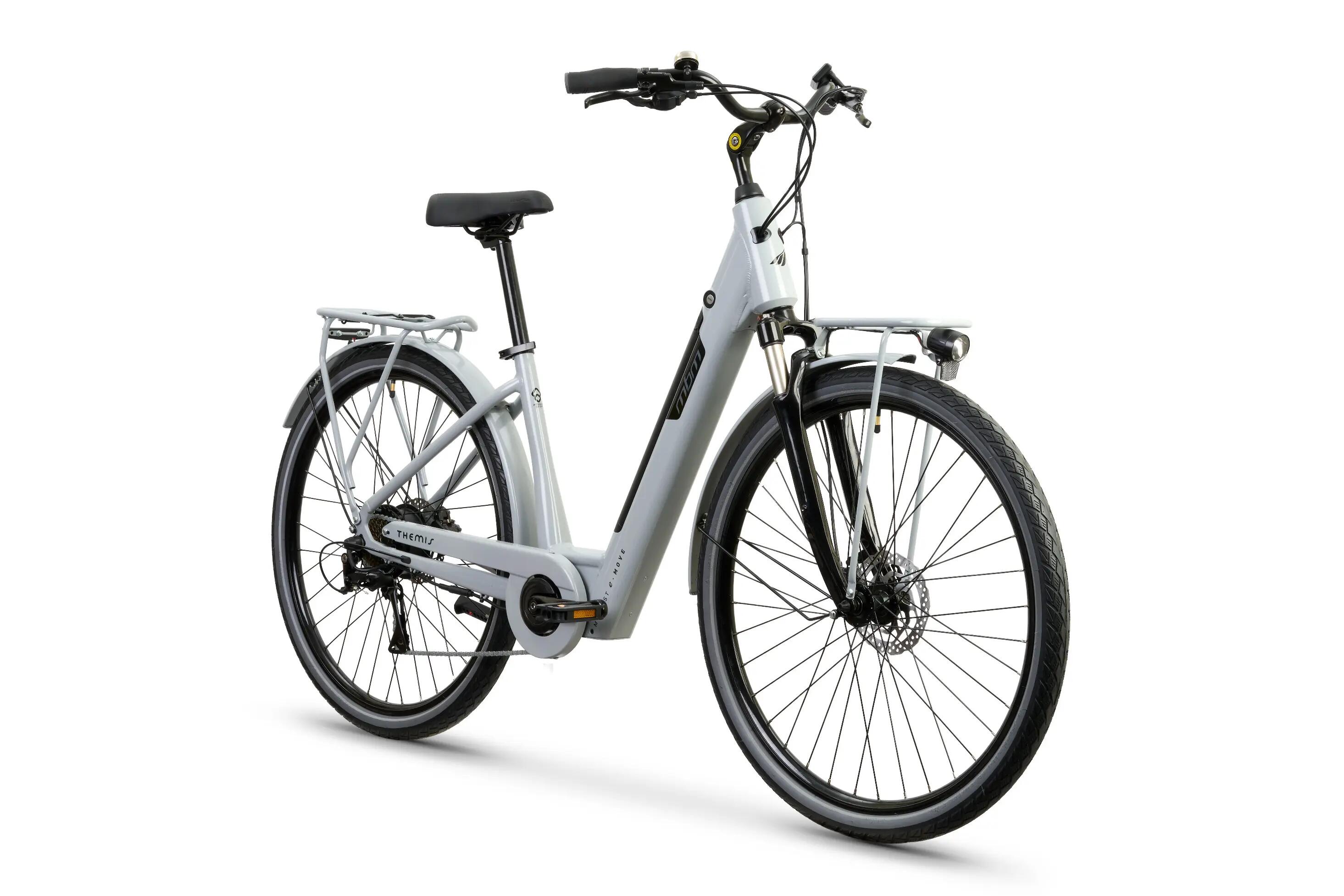 Rower Elektryczny Miejski THEMIS 28" LCD Silnik 250W 45Nm Bateria 36V 14Ah Grey 2/7