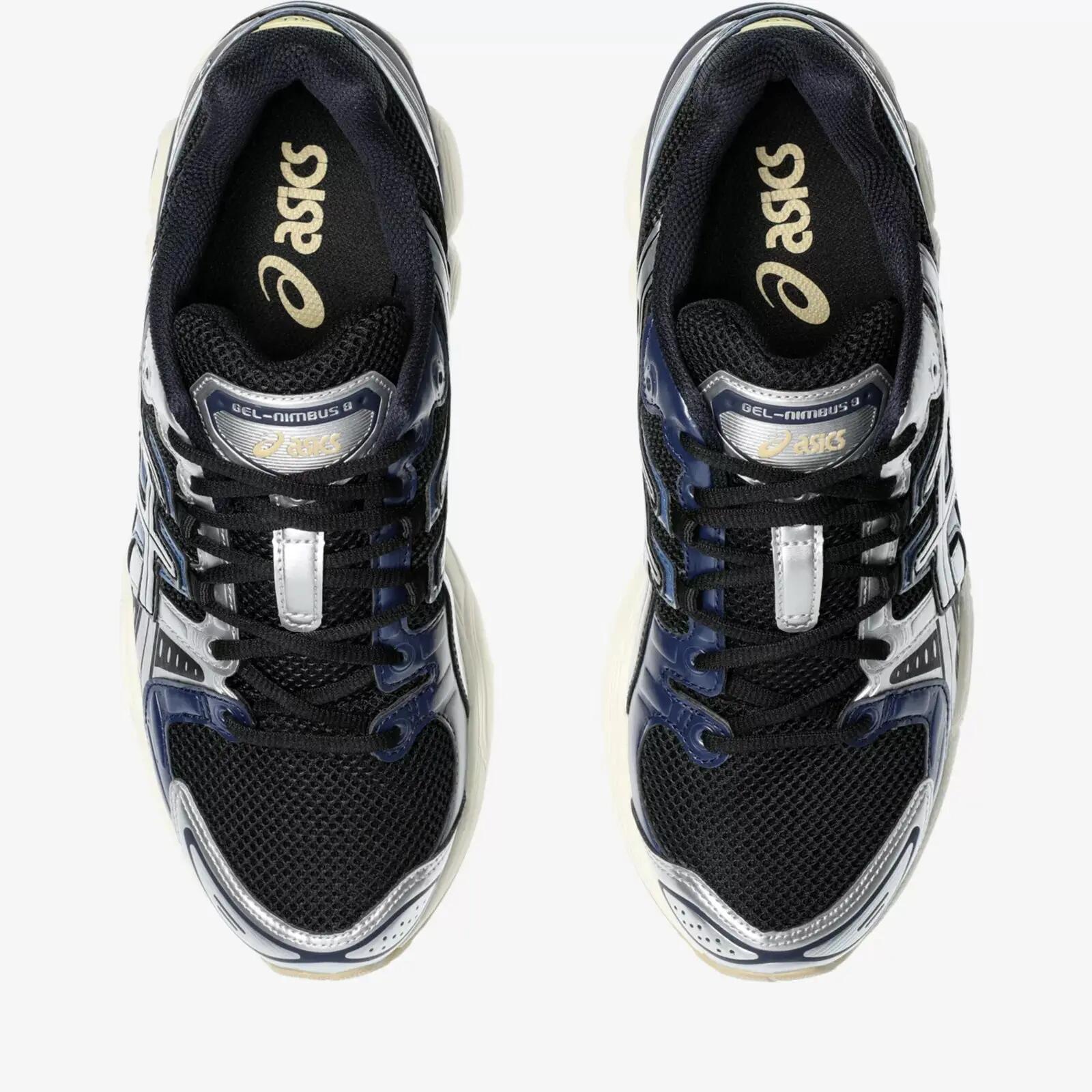 Pantofi de alergare ASICS Gel-Nimbus 9 Negru Argintiu Albastru 5/5