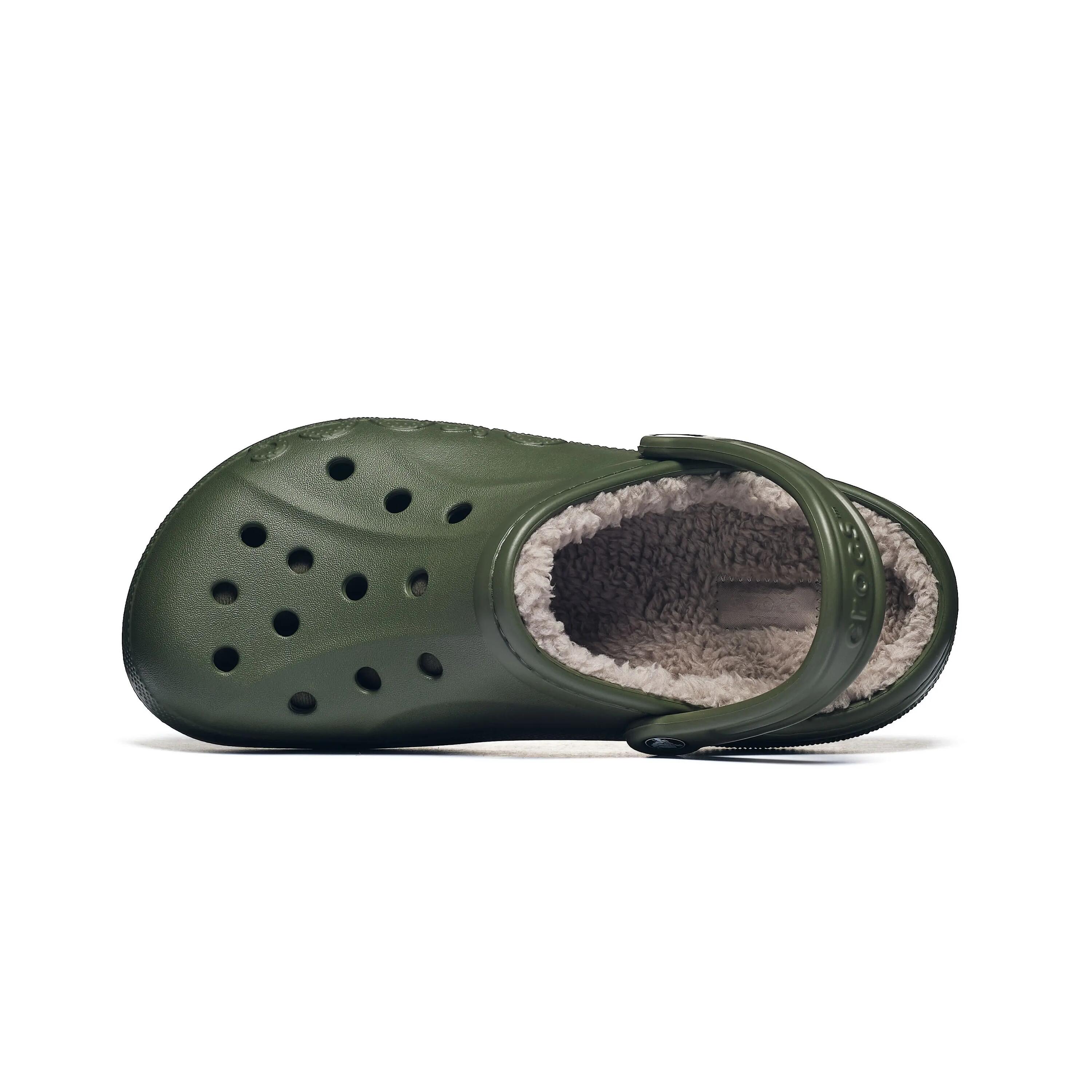 Chodaki Crocs Baya Lined Clog Army 205969-3TC 4/6