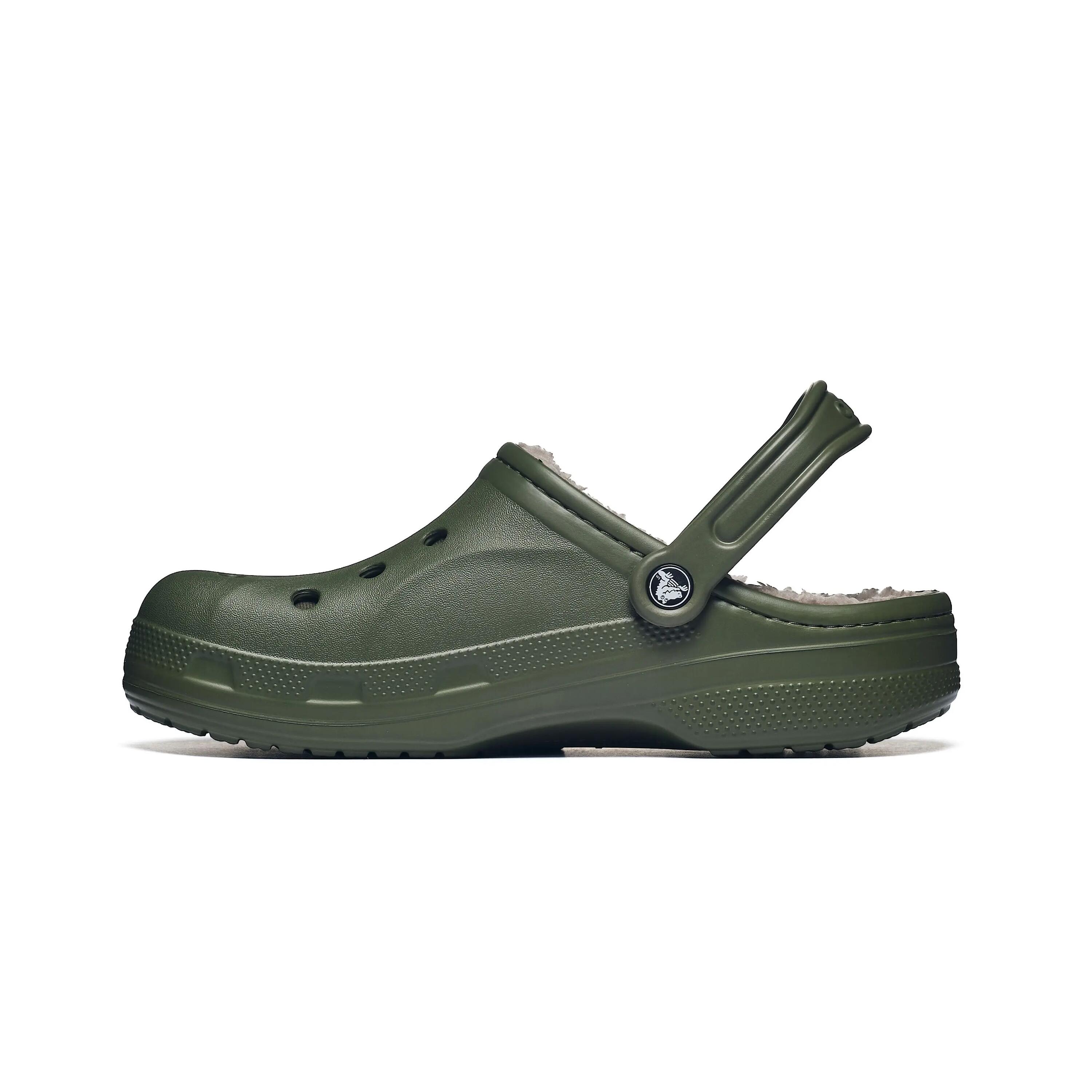 Chodaki Crocs Baya Lined Clog Army 205969-3TC 3/6