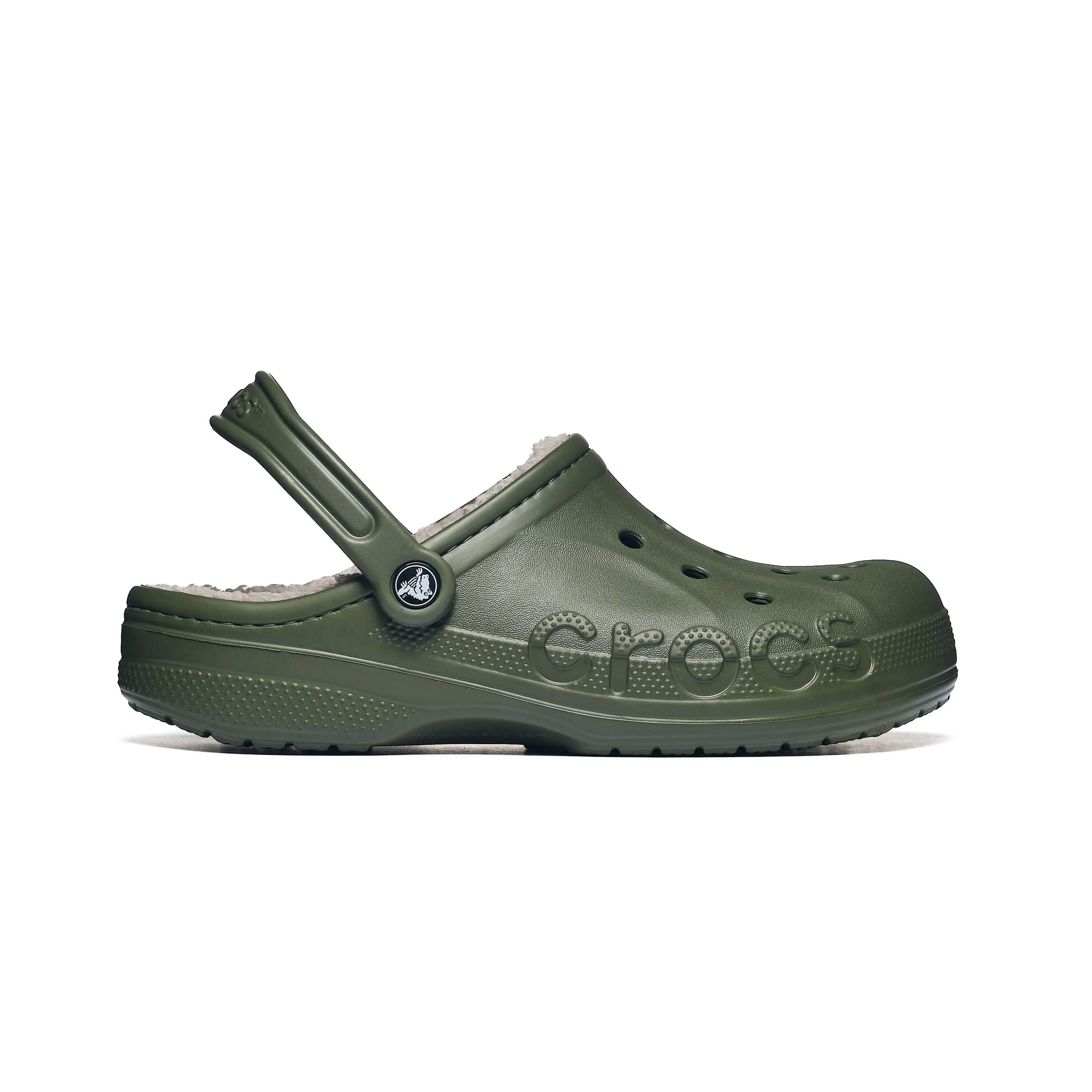 Chodaki Crocs Baya Lined Clog Army 205969-3TC 2/6
