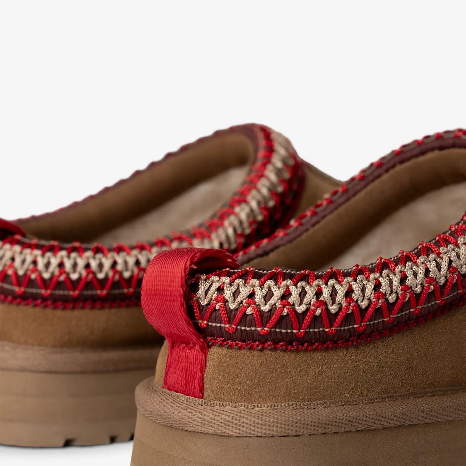 Girls' - Slippers - Slip-on, round toe - UGG Tazz - Chestnut 5/5