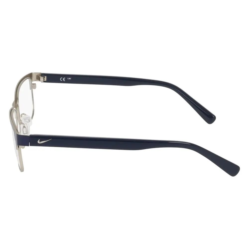 Occhiali da Vista Nike 1002C 410 52 in Metallo Bambini Unisex 3/4