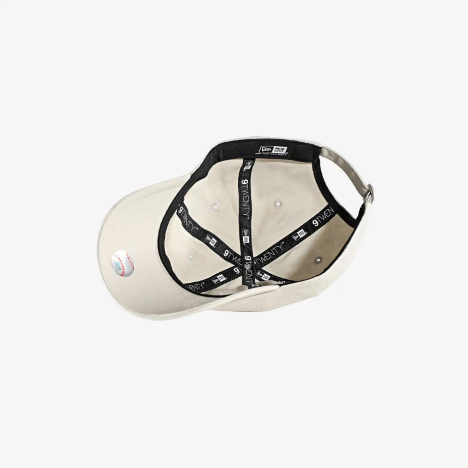 Unisex Kappe 9TWENTY League Essential NY Yankees Stone/White 2/5