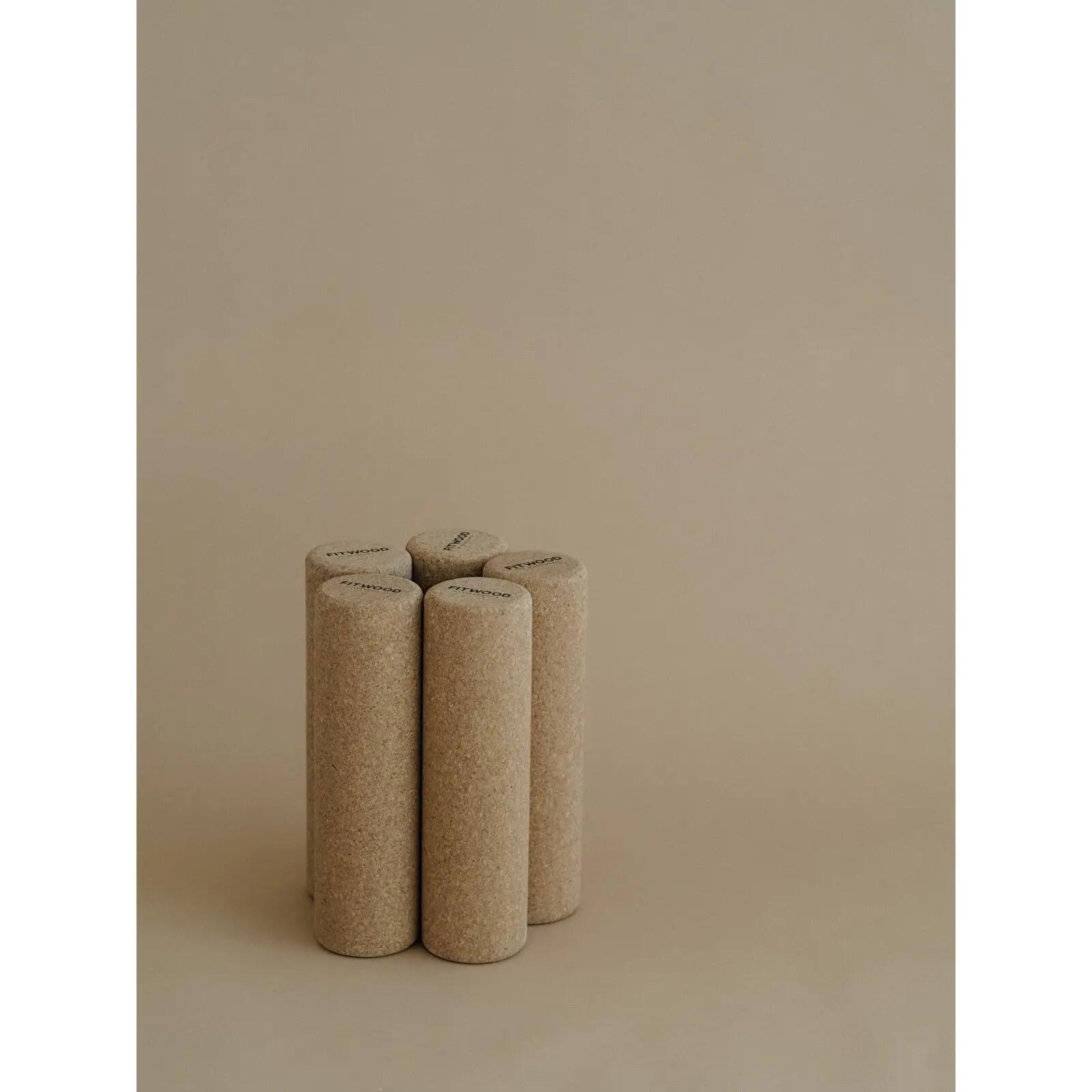 Massageroller - Pilates - HALLA - Gerecycled kurk 3/4