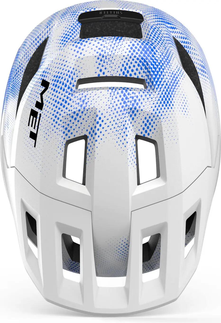 MET Shelter Youth Mips kinderhelm, wit 5/5