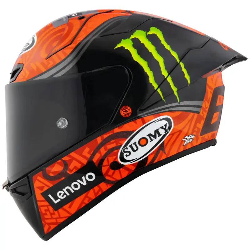 Casque moto intégral Suomy S1-Xr Gp Bagnaia Monster Replica 3/4