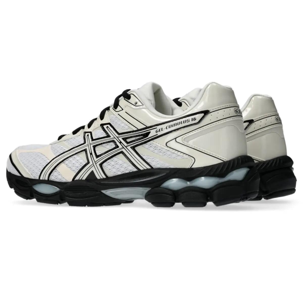 ASICS Gel-Cumulus 16 White Cream Black 4/6