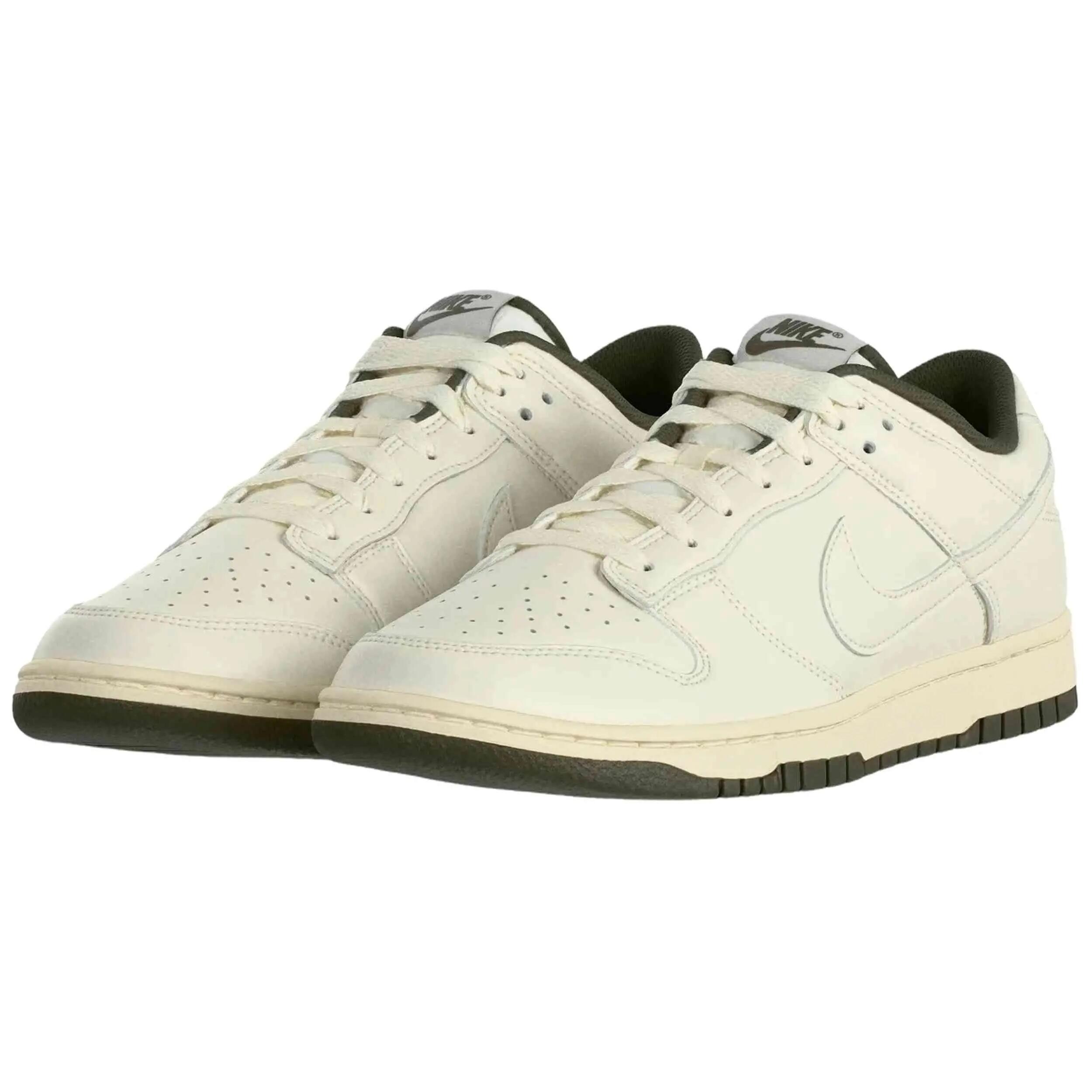 Schoen Nike model Dunk Low Retro Premium "Sail/Medium Olive" voor mannen 2/3