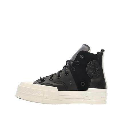 Converse - Zapatillas CHUCK 70 PLUS HI BLACK/EGRET/BLACK en textiles para mujer