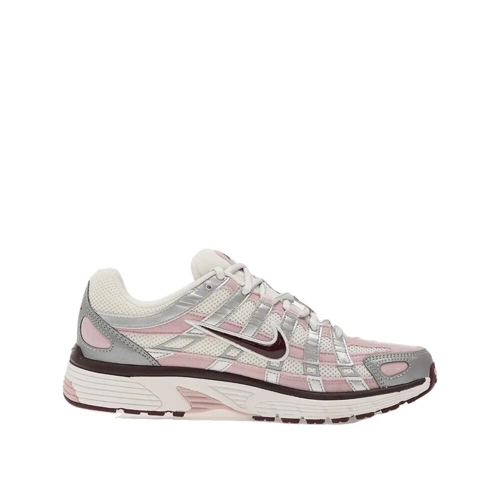 Zapatos Nike P-6000 Plata/Borgoña/Chalk Prune 2/6