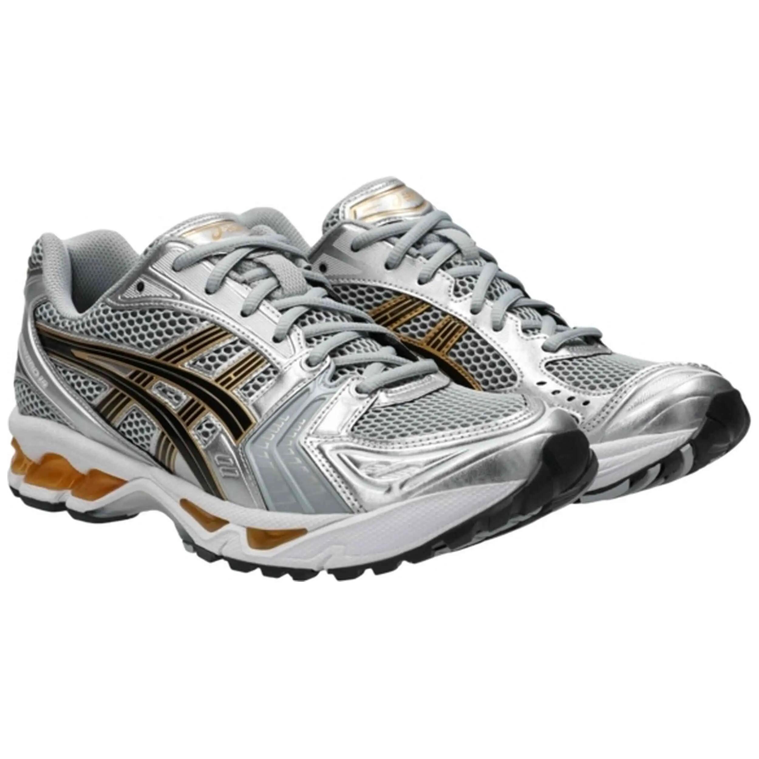 Schoen Asics model Gel-Kayano 14 "Piedmont Grey/Black" voor unisex 2/3