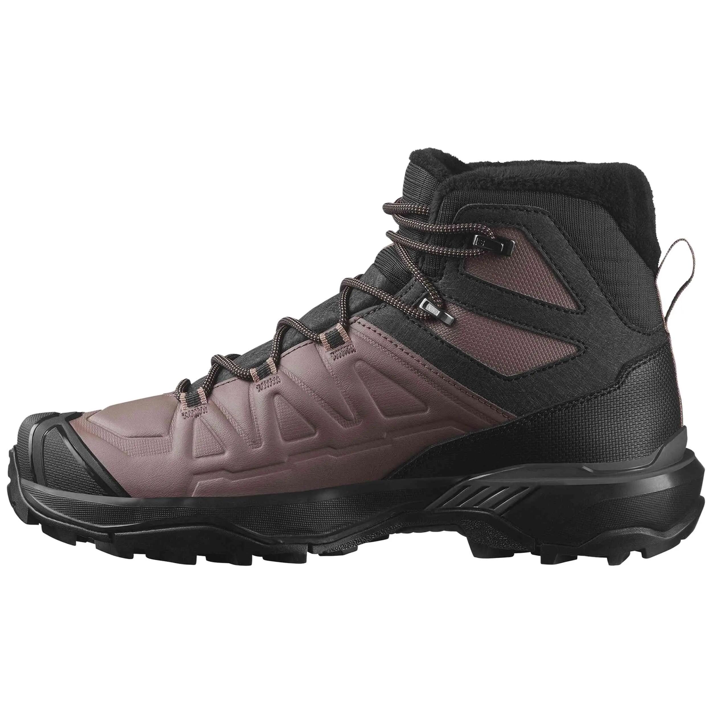 Sapatilhas Salomon modelo X Ultra Snowpilot Waterproof "Black / Pe para mulheres 5/5