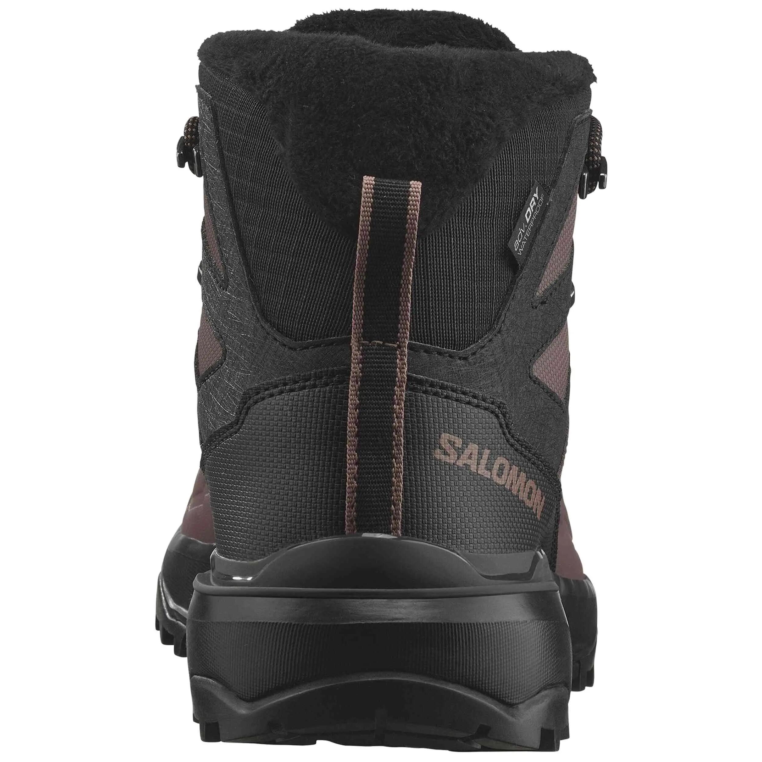 Sapatilhas Salomon modelo X Ultra Snowpilot Waterproof "Black / Pe para mulheres 3/5