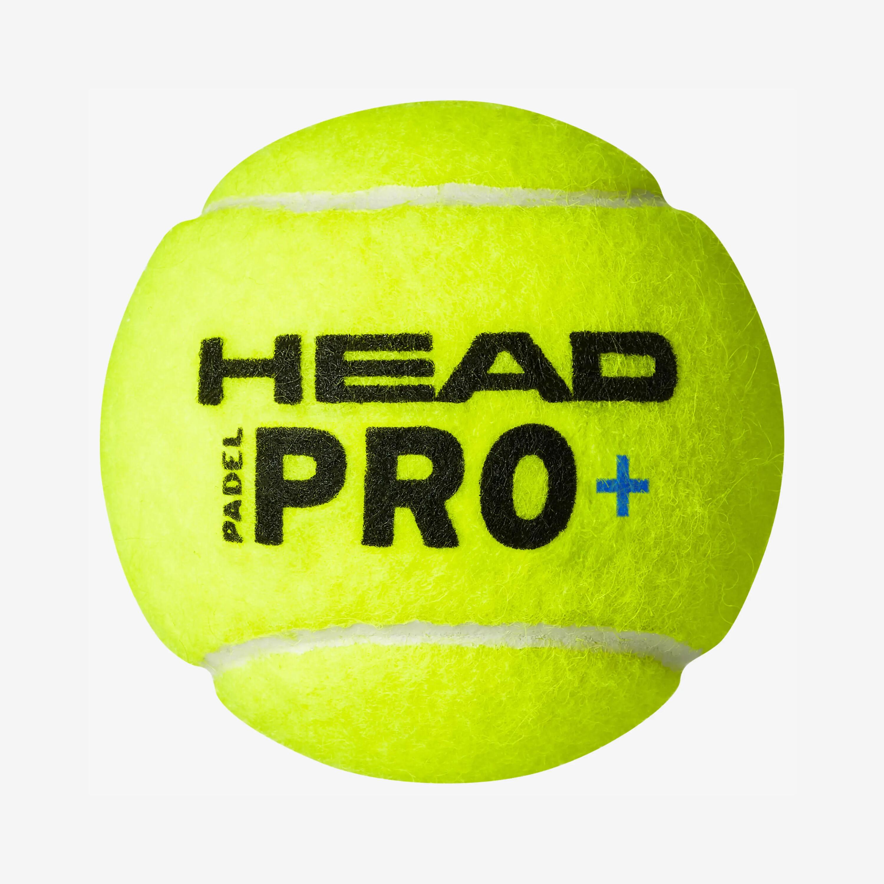 Segunda Vida - Bola de Padel pressurizada Head Padel Pro+ (Tubo... - Excelente 3/3