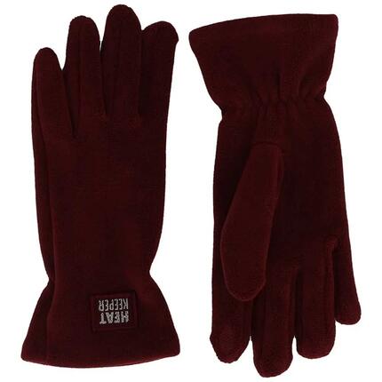 Thermo Handschoenen Dames Fleece - Bordeaux