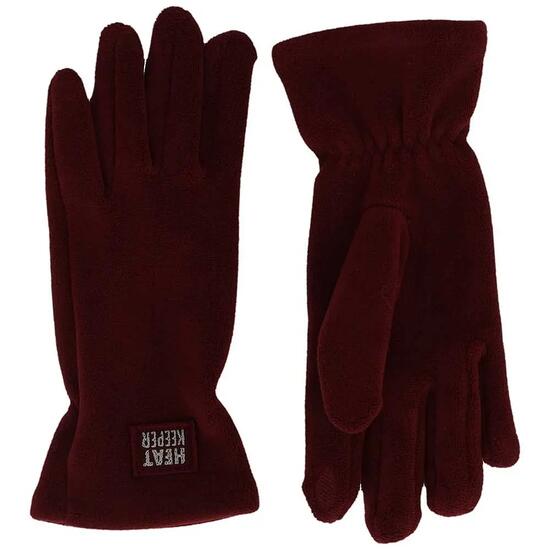 Thermo Handschoenen Dames Fleece - Bordeaux