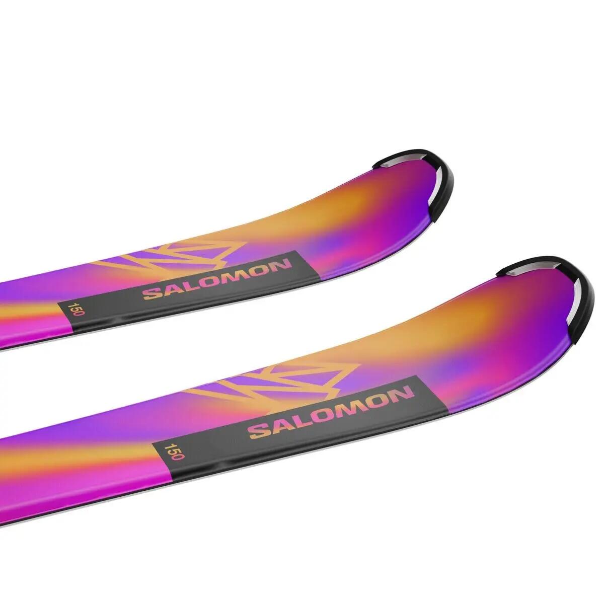 Esqui E Snowboard Crianças, Unissex - SALOMON Lux M (big Kids) + C5 4/6