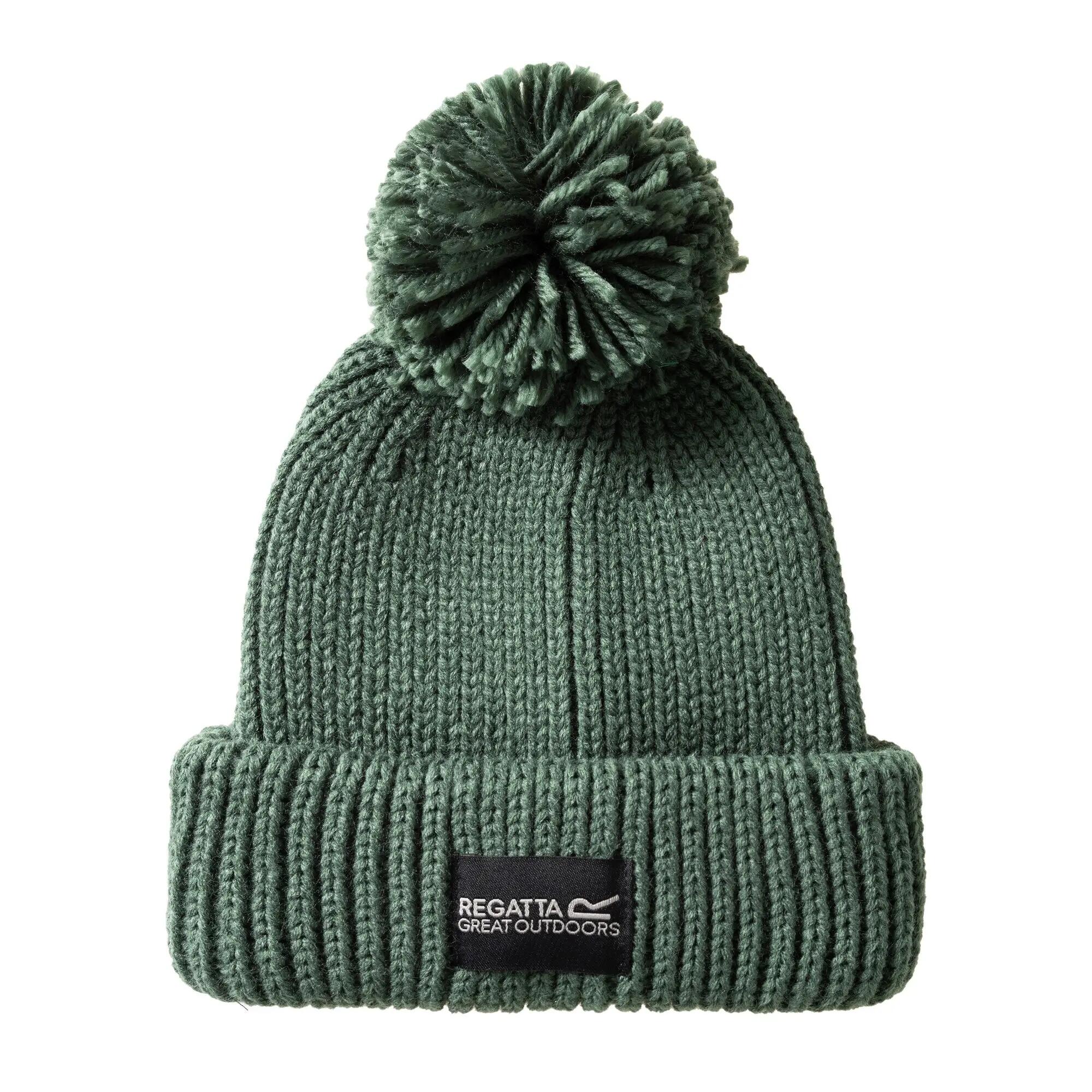 Gorro Beanie Connora para Niños/Niñas Verde Bosque Oscuro 2/4