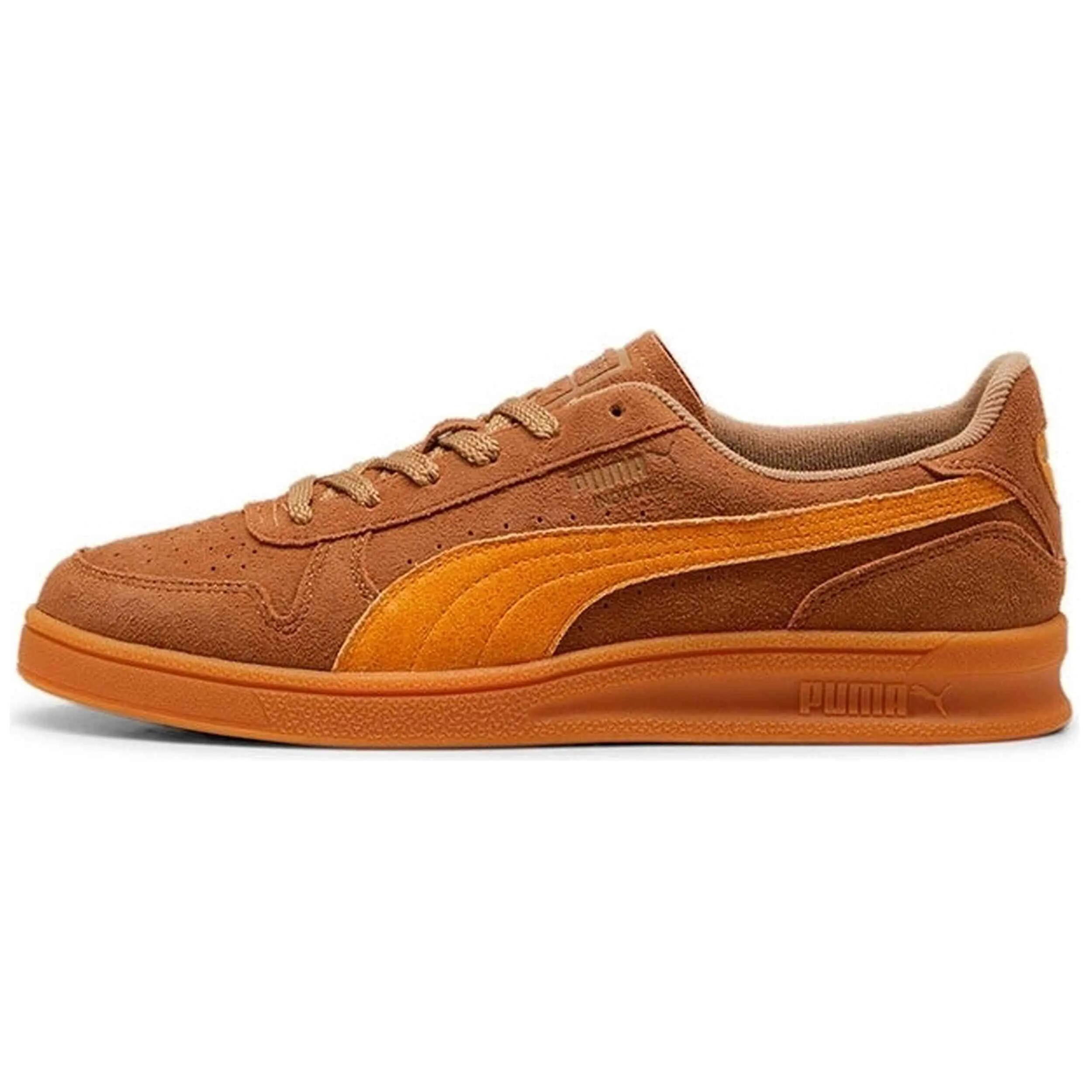 Schoen Puma model Indoor R-Suede "Chocolate Chip Sport Yellow" voor mannen 5/5