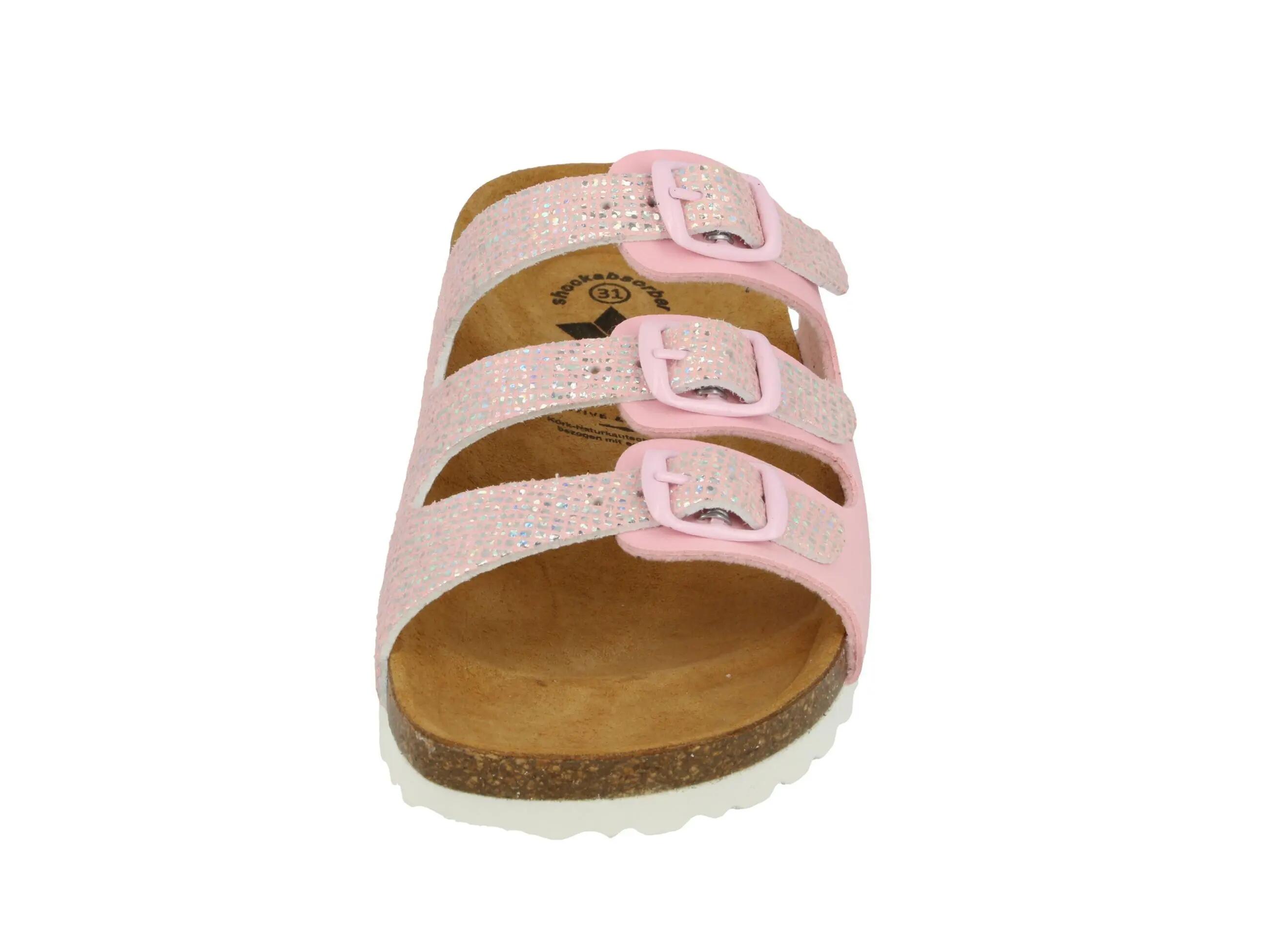Kindersandaal - Sport - Meisjes - LICO Bioline - Gespen, kurk/rubber voetbed 3/6