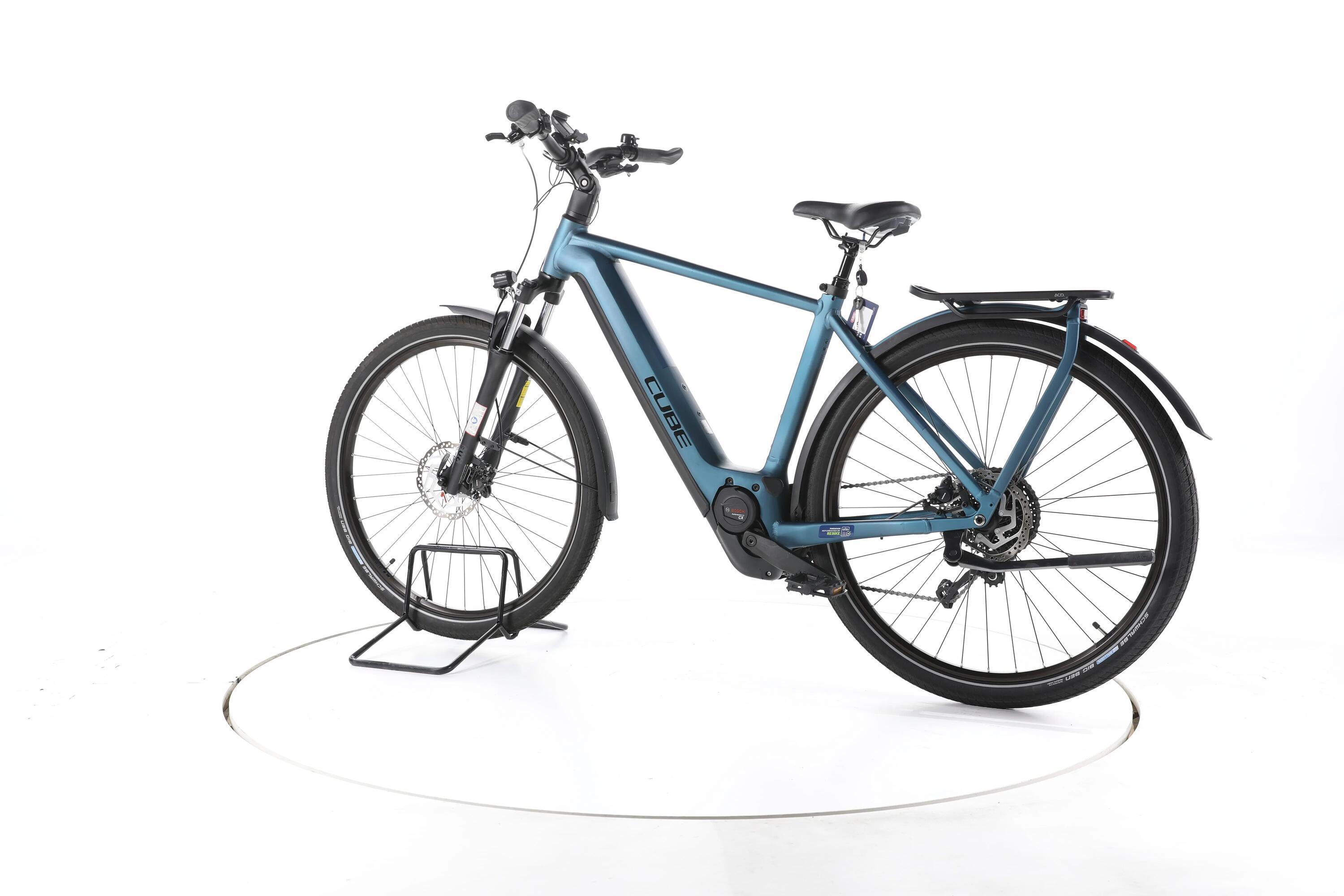 Refurbished - Cube Kathmandu Hybrid ONE 625 blue´n´ Trekking E-Bike - Sehr gut 7/7